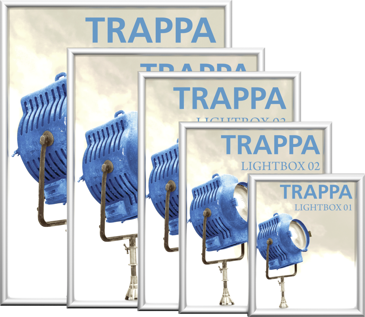 35in x 47in Trappa Light Box 05 (Graphic Package)