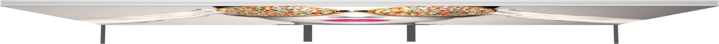 20ft x 8ft Vector Frame Rectangle 07 Fabric Banner Display Double-Sided Eclipse Blockout Fabric (Graphic Only)