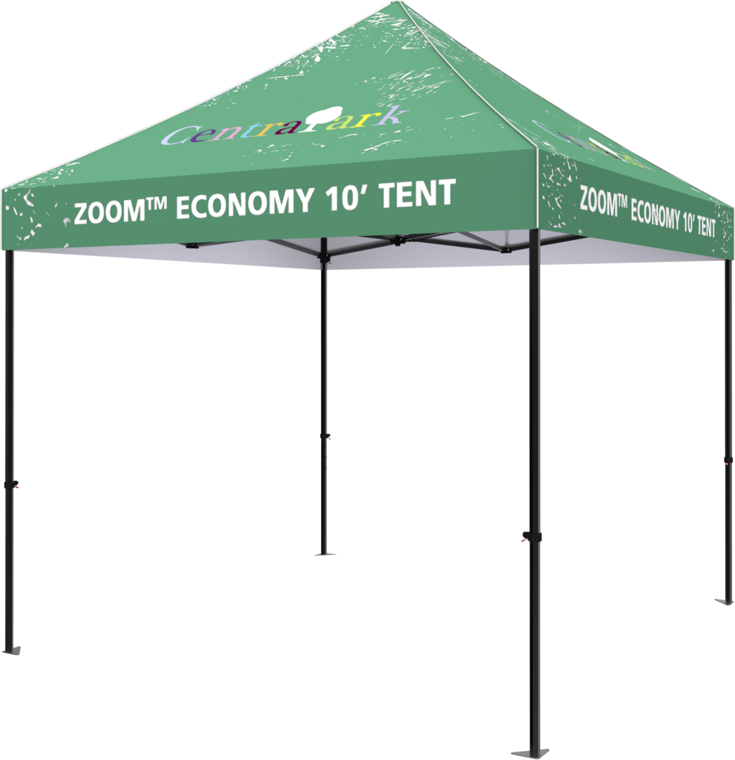 10ft x 10ft Zoom Economy Popup Tent (Hardware Only)