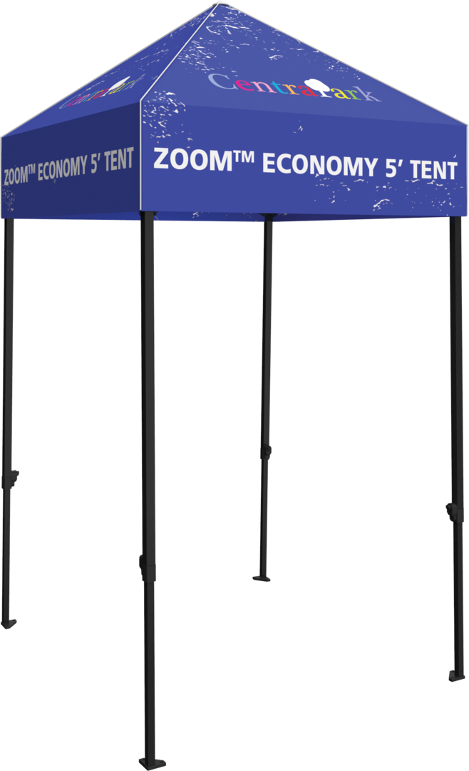 5ft x 5ft Zoom Economy Popup Tent (Hardware Only)