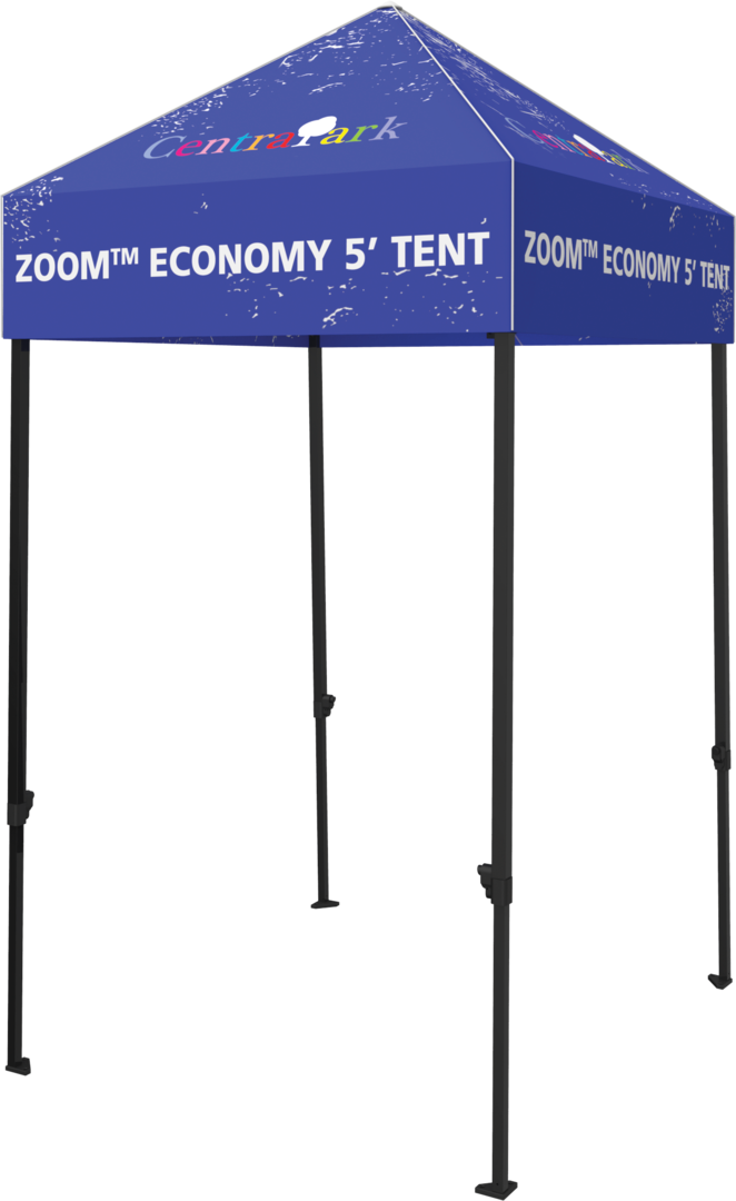 5ft x 5ft Zoom Economy Popup Tent (Canopy Graphic Only)