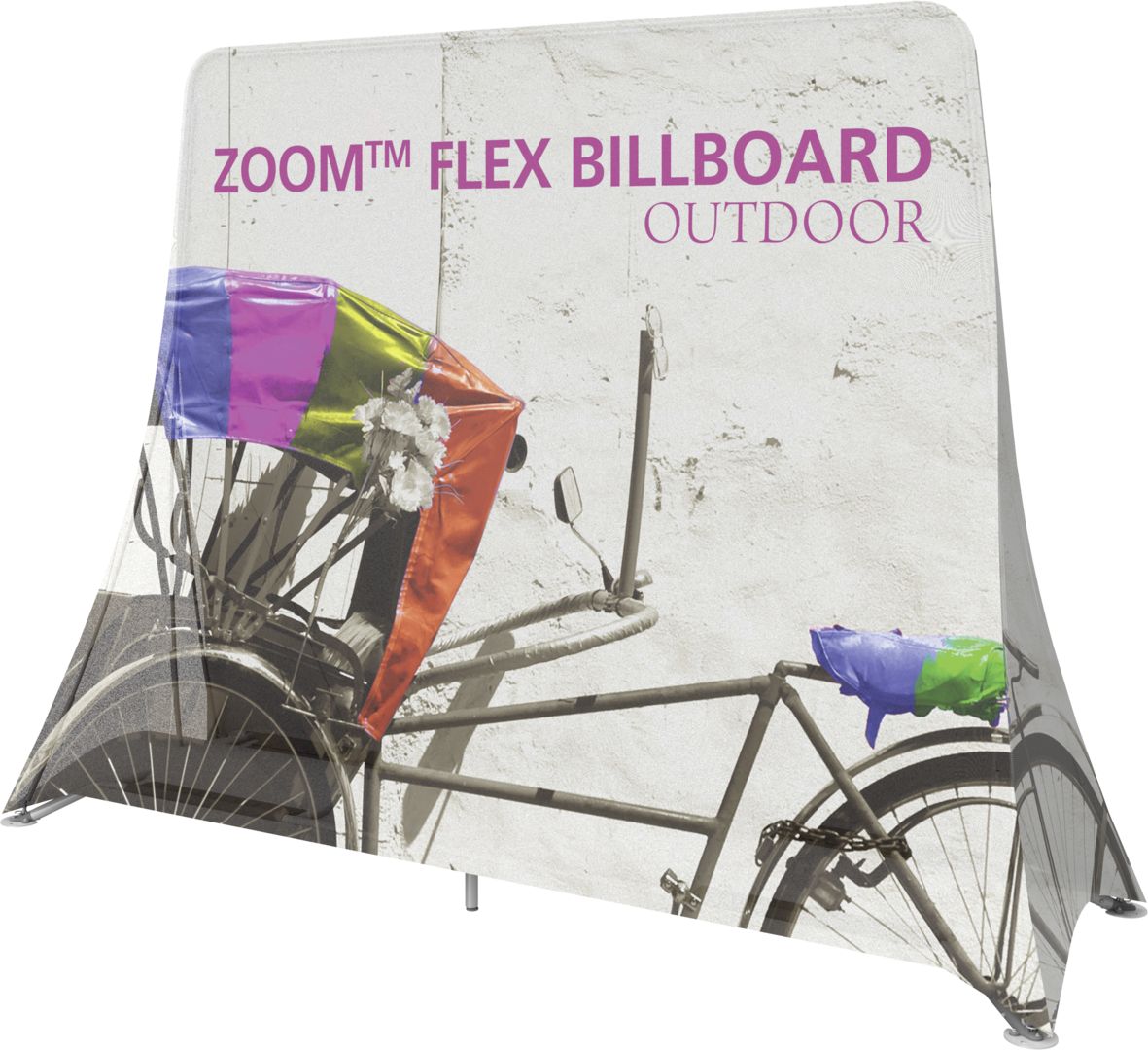 9ft x 7ft Zoom Flex Outdoor Billboard (Hardware Only)