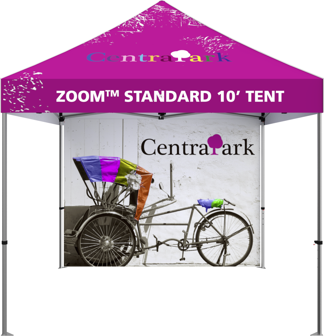10ft x 10ft Zoom Standard Popup Tent (Hardware Only)